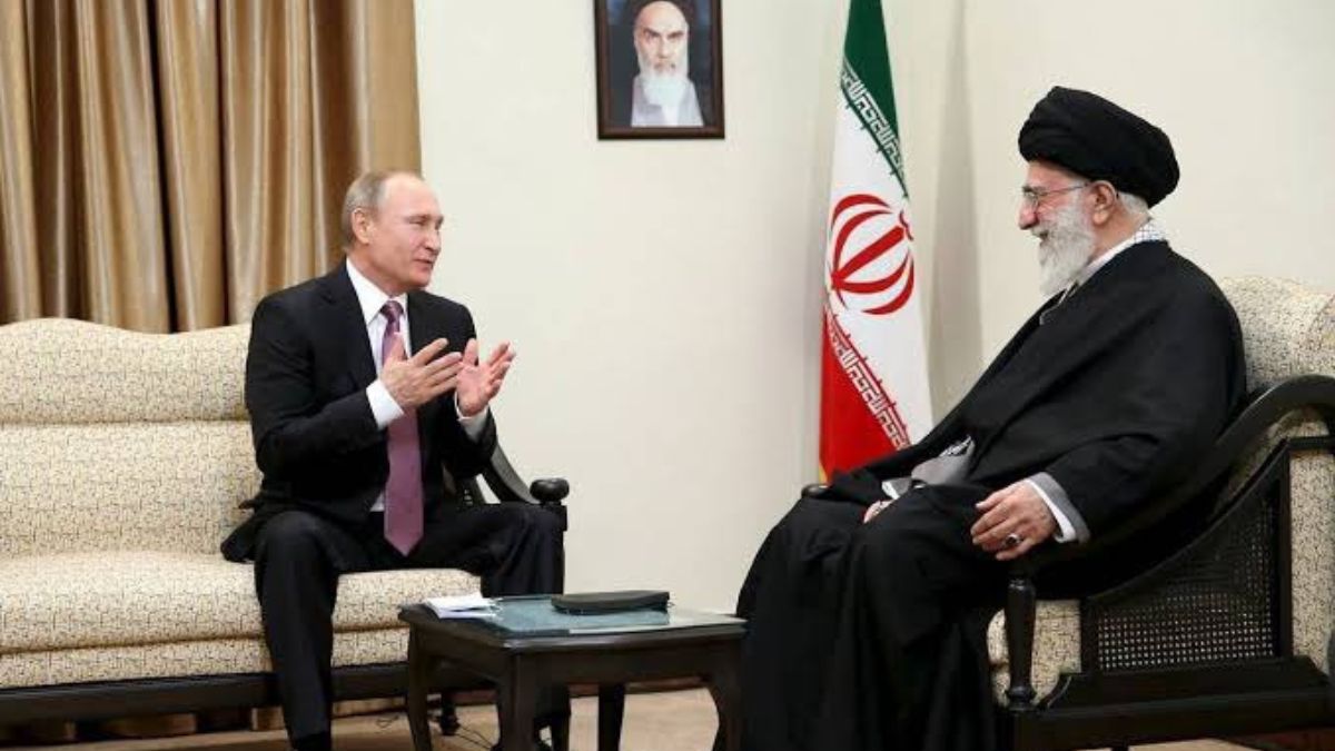 Russian President Vladimir Putin with Iranian Supreme Leader Ayathollah Ali Khamenei | X 