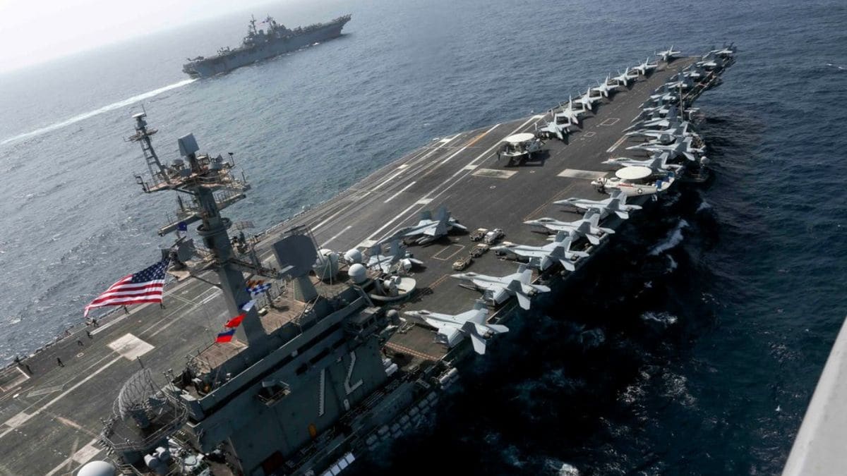 USS Abraham Lincoln Carrier Strike Group | X 