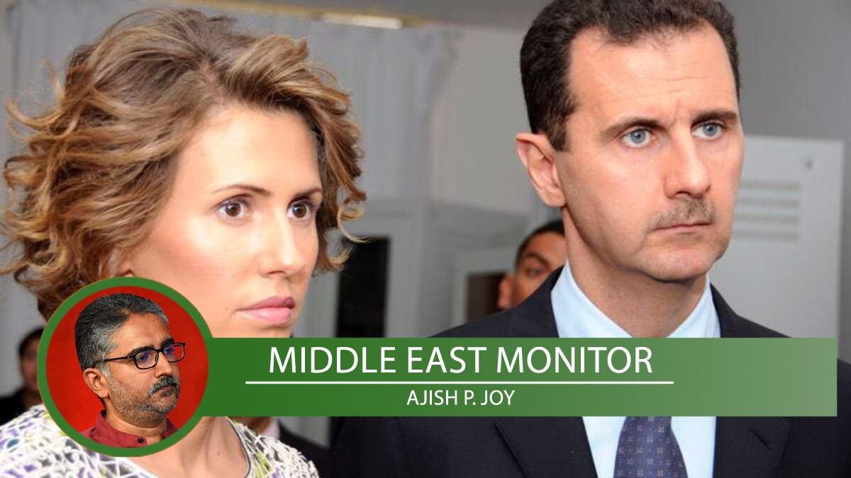 Former Syrian President Bashar al-Assad and wife Asma Fawaz al-Assad | X 
