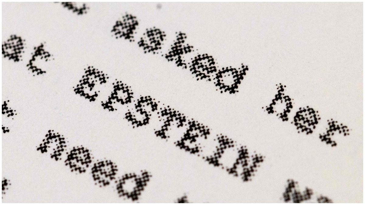 A page printed from the Epstein files released by the Department of Justice (DOJ) used for representation | AFP