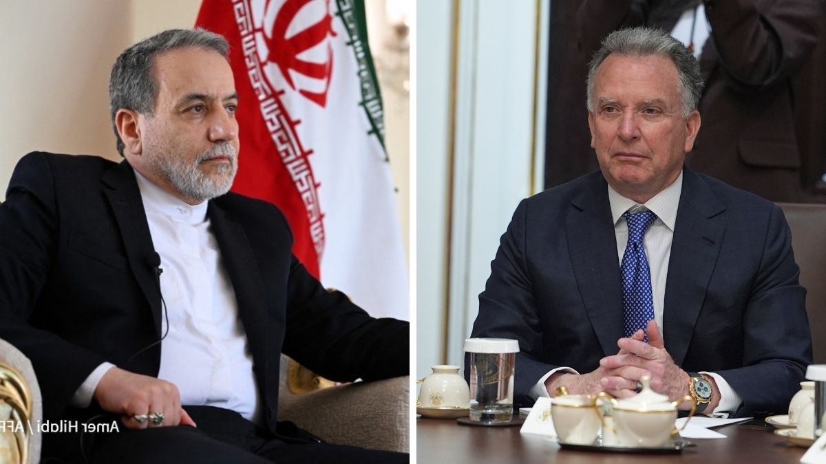 Iranian Foreign Minister Abbas Araghchi and US special envoy Steve Witkoff  | AFP