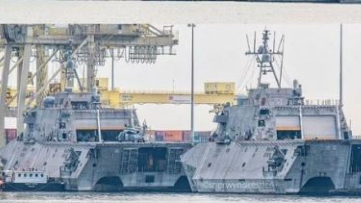 US minesweepers, USS Tulsa and USS Santa Barbara, docked at Malaysia | X 