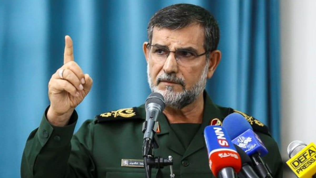 Iranian Revolutionary Guard naval commander Ali Reza Tangsiri | X 