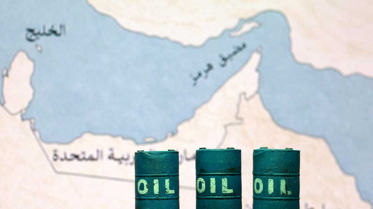A map showing the Strait of Hormuz | Reuters