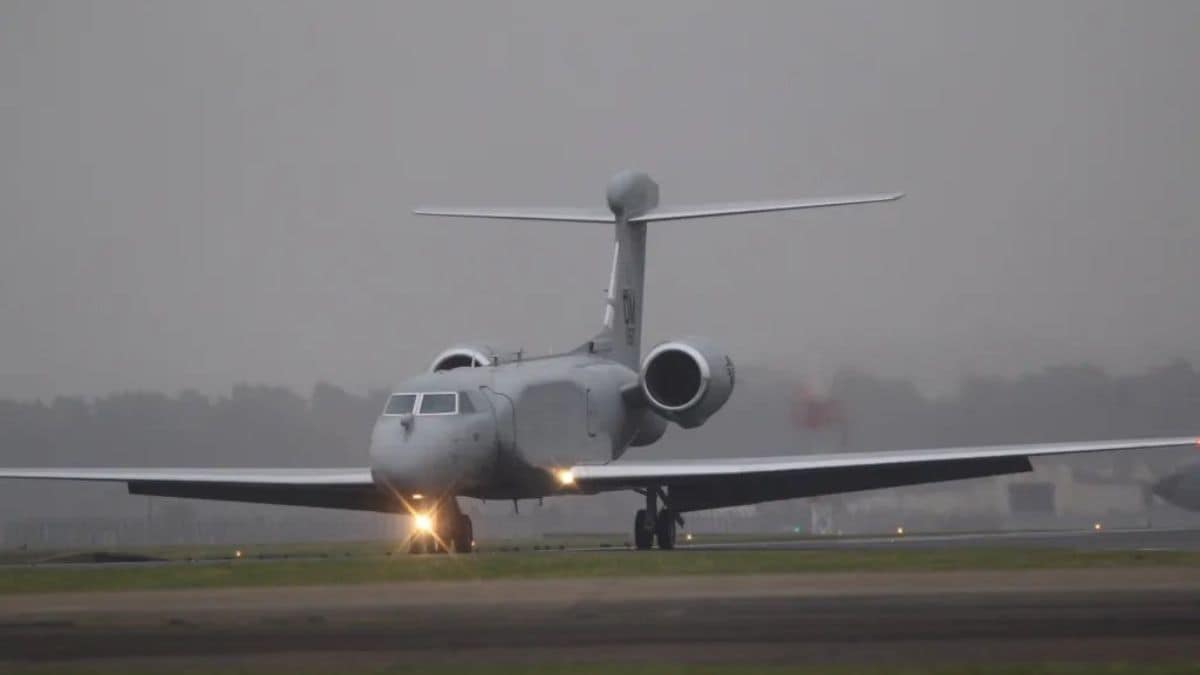 Air Force EA-37B Compass Call aircraft | X 