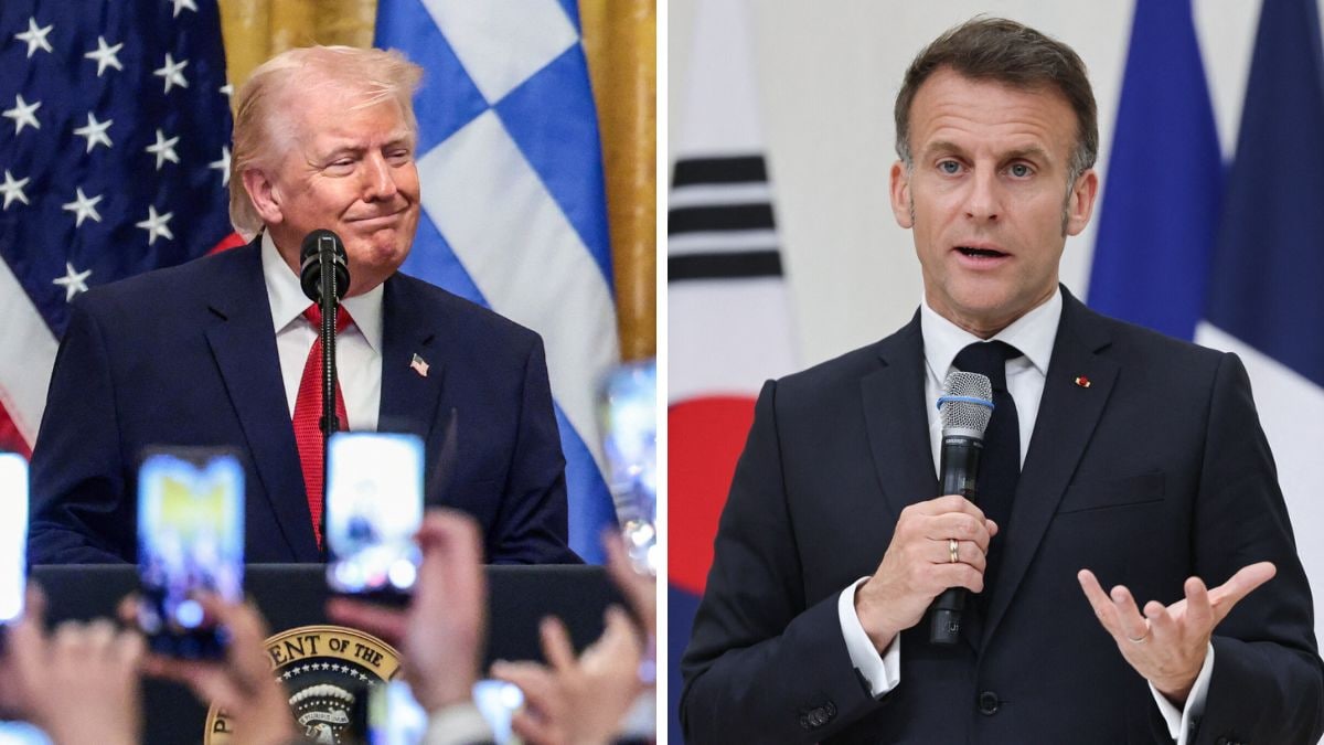 Trump-macron - 1