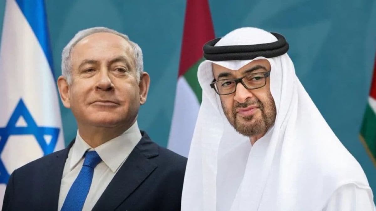 Israel Prime Minister Benjamin Netanyahu and UAE President Mohammed bin Zayed | X 