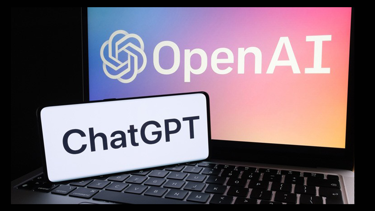 OpenAI and ChatGPT logo