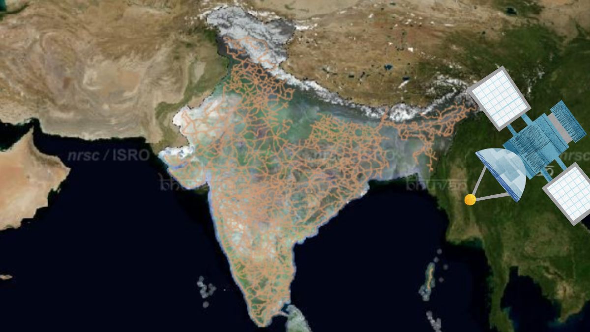 Bhuvan/ISRO Map