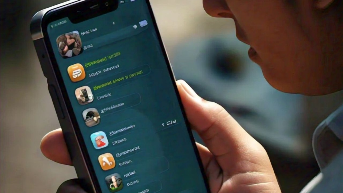 mobile phone screen