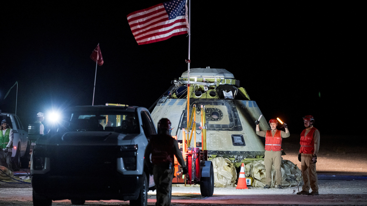 Boeing starliner returns