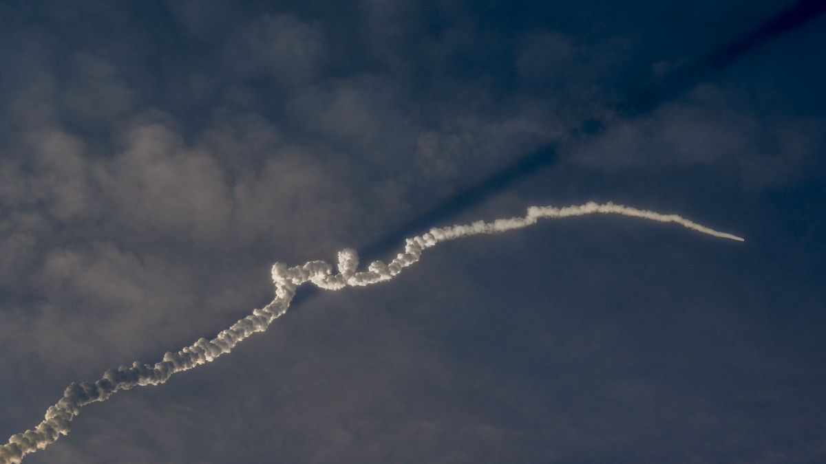 PSLV-C61 rocket carrying Earth Observation Satellite (EOS-09) lifts off from 
 Sriharikota on May 18 | PTI