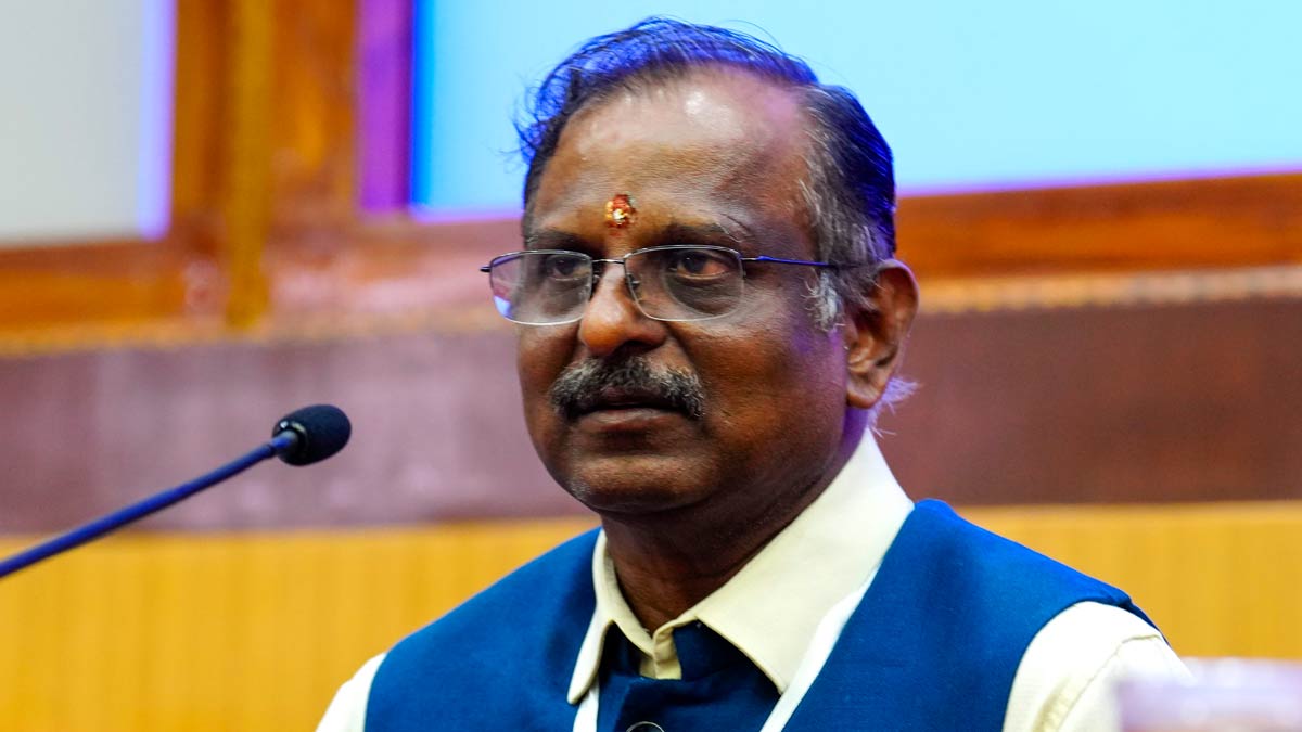 ISRO chairman V. Narayanan | PTI