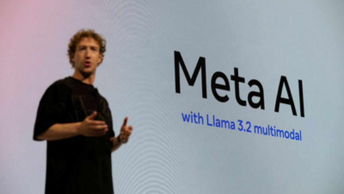 (File) Meta CEO Mark Zuckerberg makes a keynote speech during the Meta Connect annual event, at the company's headquarters in Menlo Park, California | Reuters