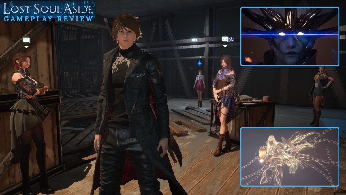 Gameplay screenshots from LOST SOULS ASIDE | PlayStation