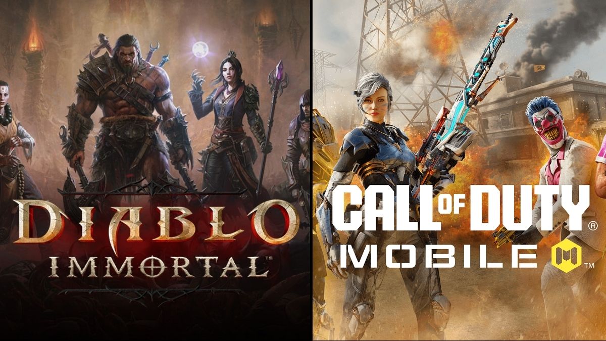 Key art of Diablo Immortal and Call of Duty Mobile | Activision Blizzard