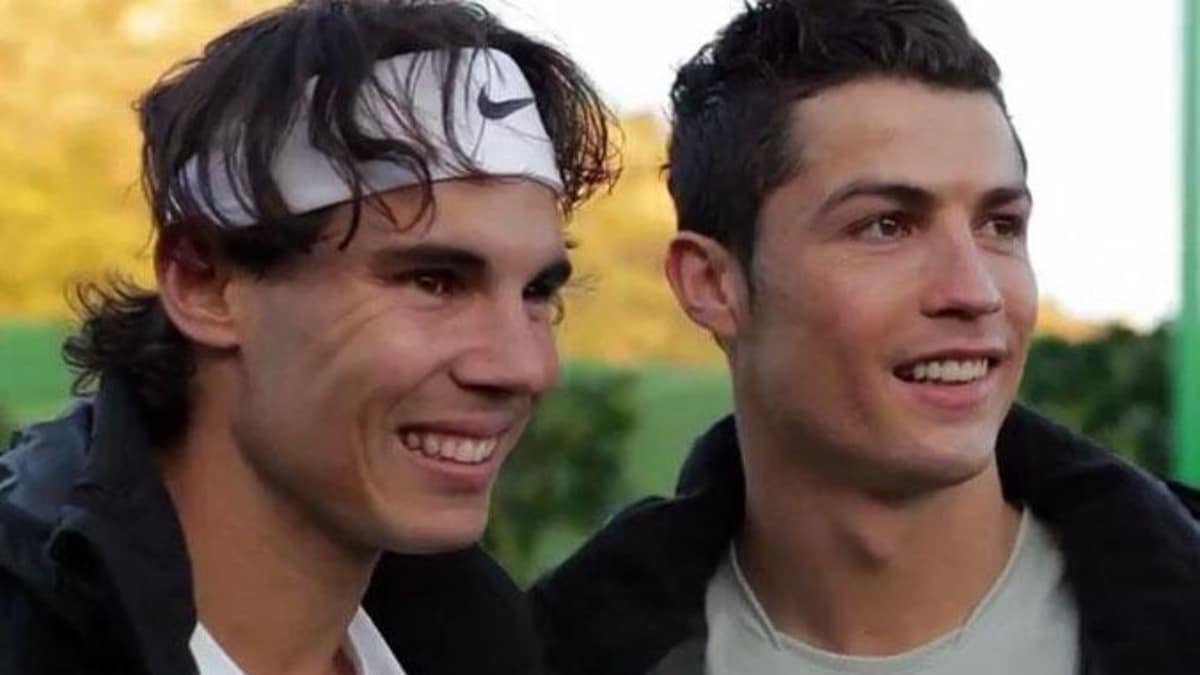 Cristiano Ronaldo and Rafael Nadal | X