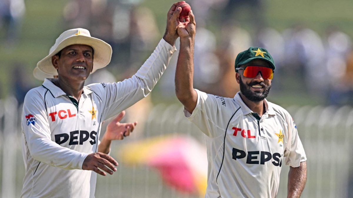 In a first in Rawalpindi, Pakistan entrusted the new ball with two spin bowlers -- Noman Ali and Sajid Khan and the gamble worked