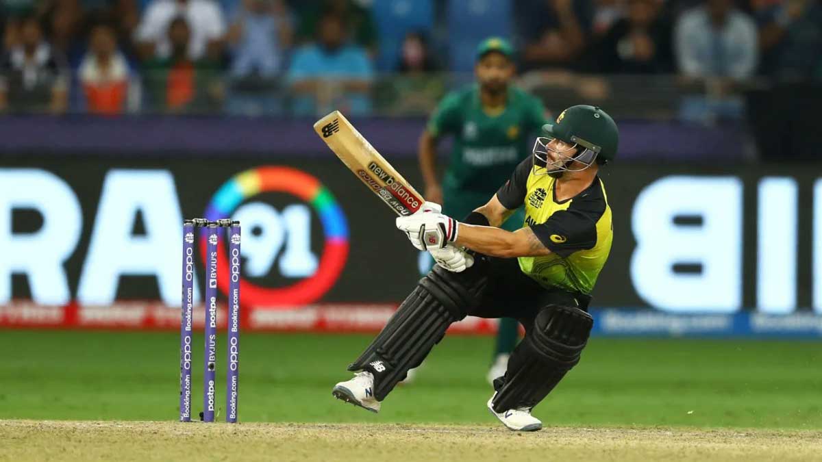(File) Matthew Wade in action against Pakistan in the semifinal of the 2021 T20 World Cup | via X