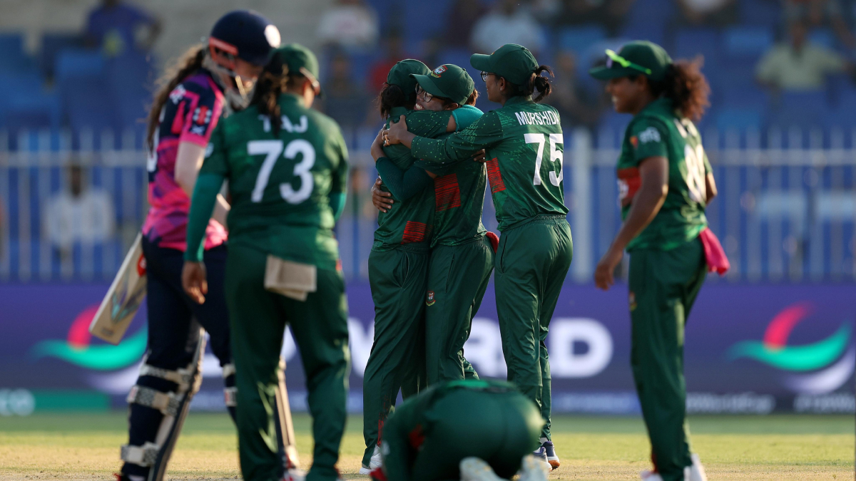 Women's T20 World Cup: At Sharjah, Scotland wicketkeeper-batter Sarah Bryce (49*) was the only batter who had answers to a sharp Bangladesh bowling