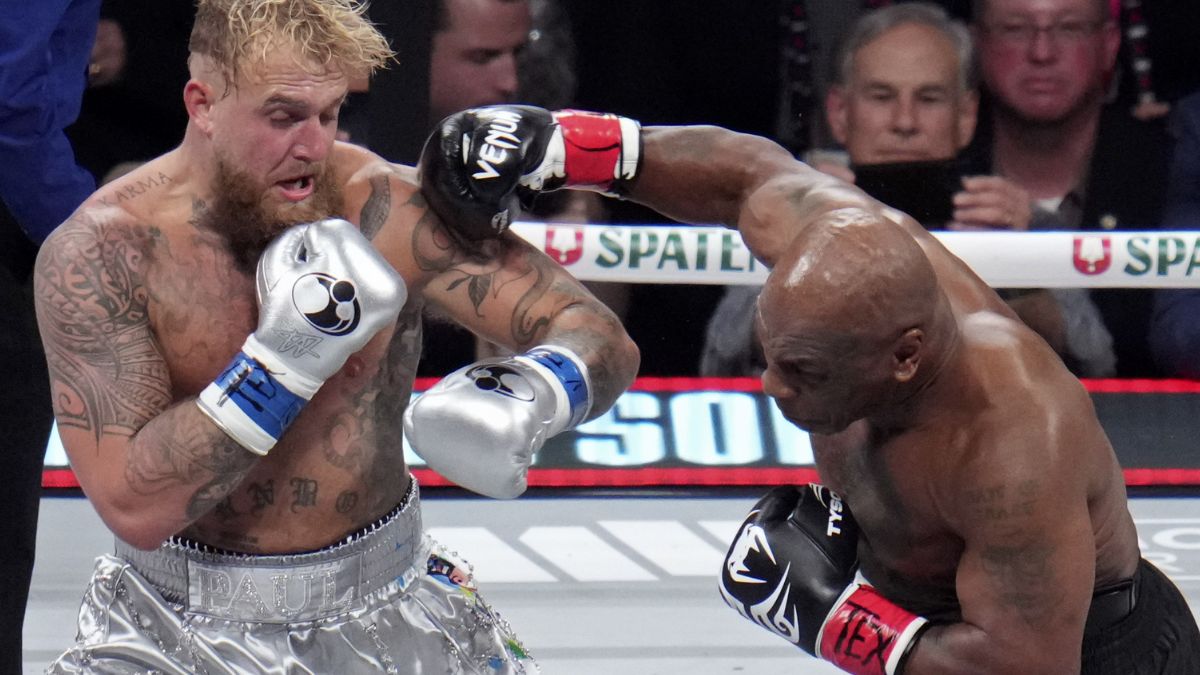 Mike Tyson vs Jake Paul Boxing