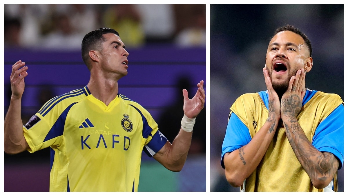 Cristiano Ronaldo of Al-Nassr and Neymar Jr of Al-Hilal | Reuters