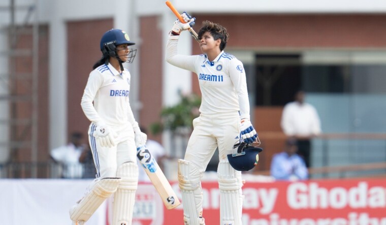 Shafali Verma, 20, scored her double ton off just 194 balls