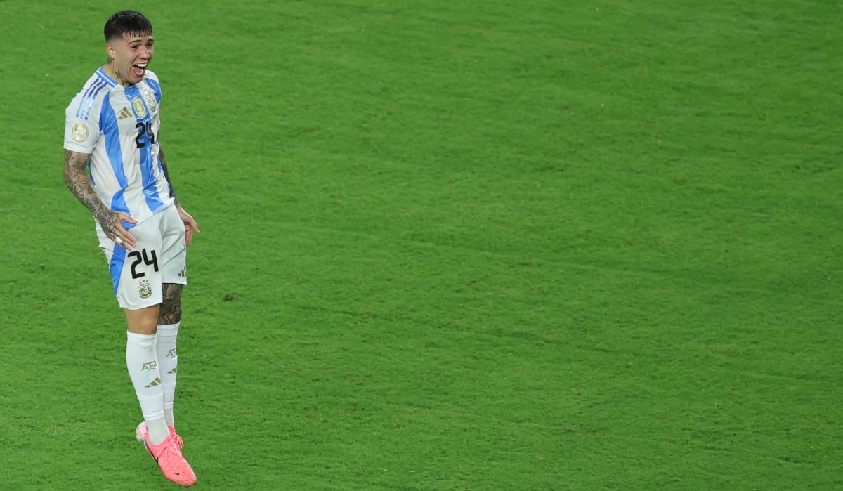 Enzo Fernandez of Argentina | AFP
