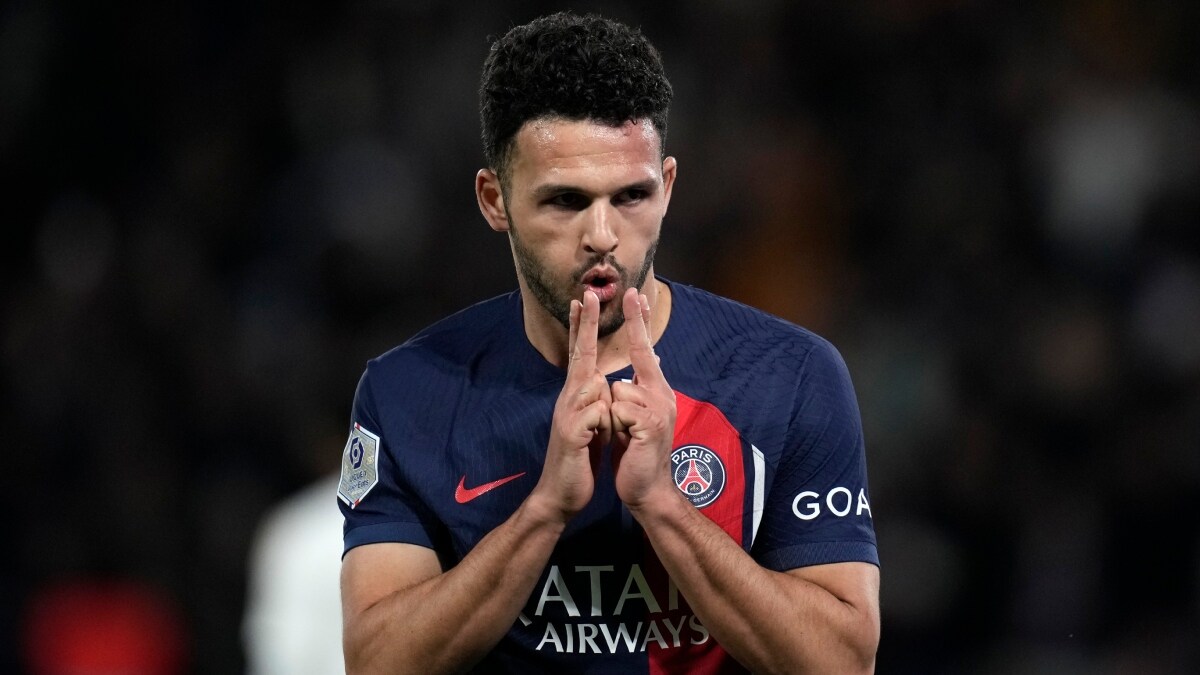 Paris St Germain (PSG) striker Goncalo Ramos | AP
