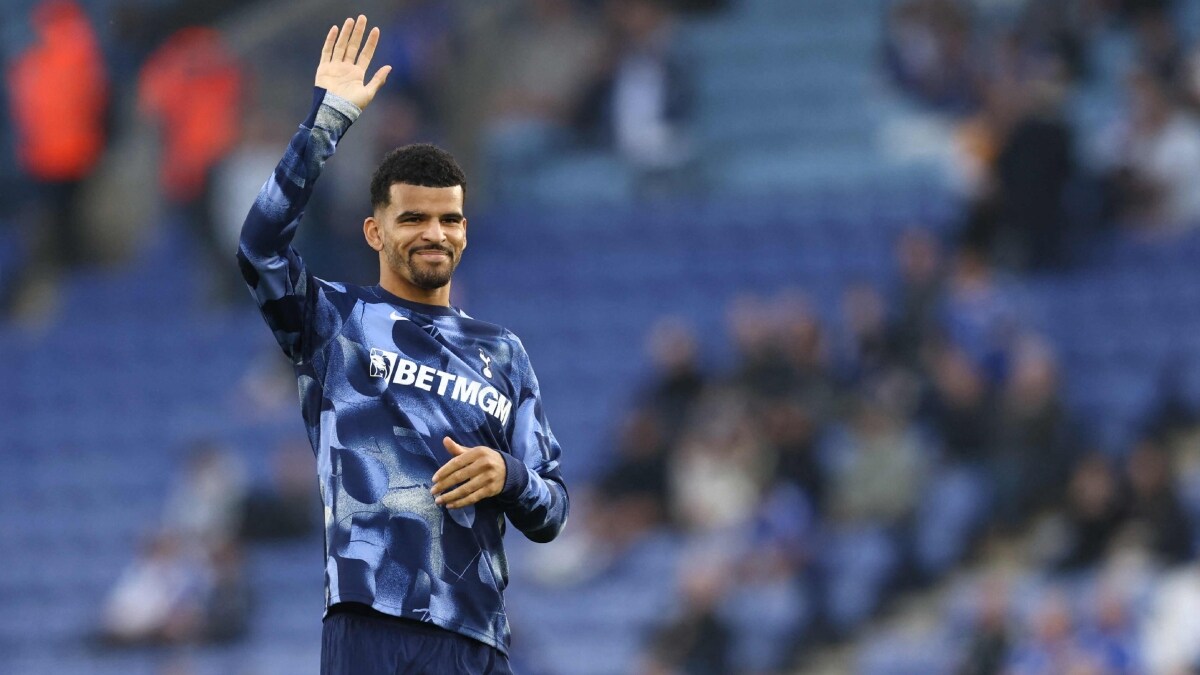 Tottenham Hotspur striker Dominic Solanke | AFP