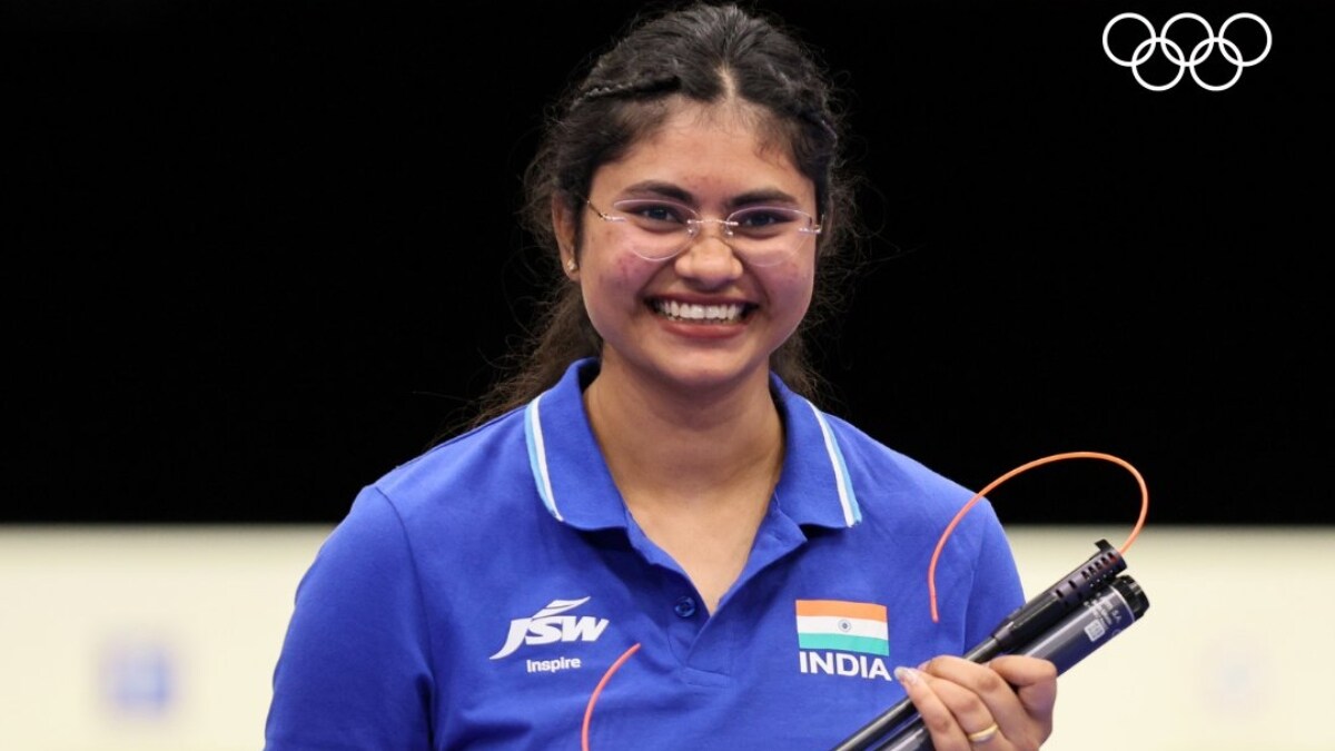 Rubina Francis managed India's fourth shooting medal at Paris Paralympics | X