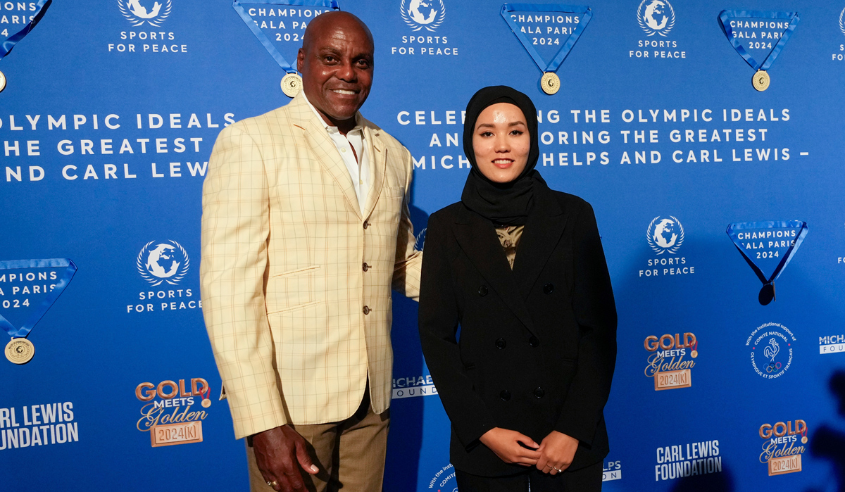 Athletics legend Carl Lewis