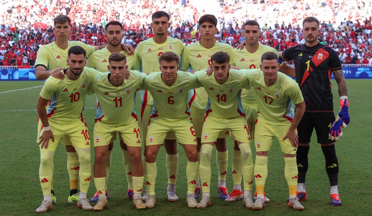 Spanish football team at Paris Olympics 2024 | AFP