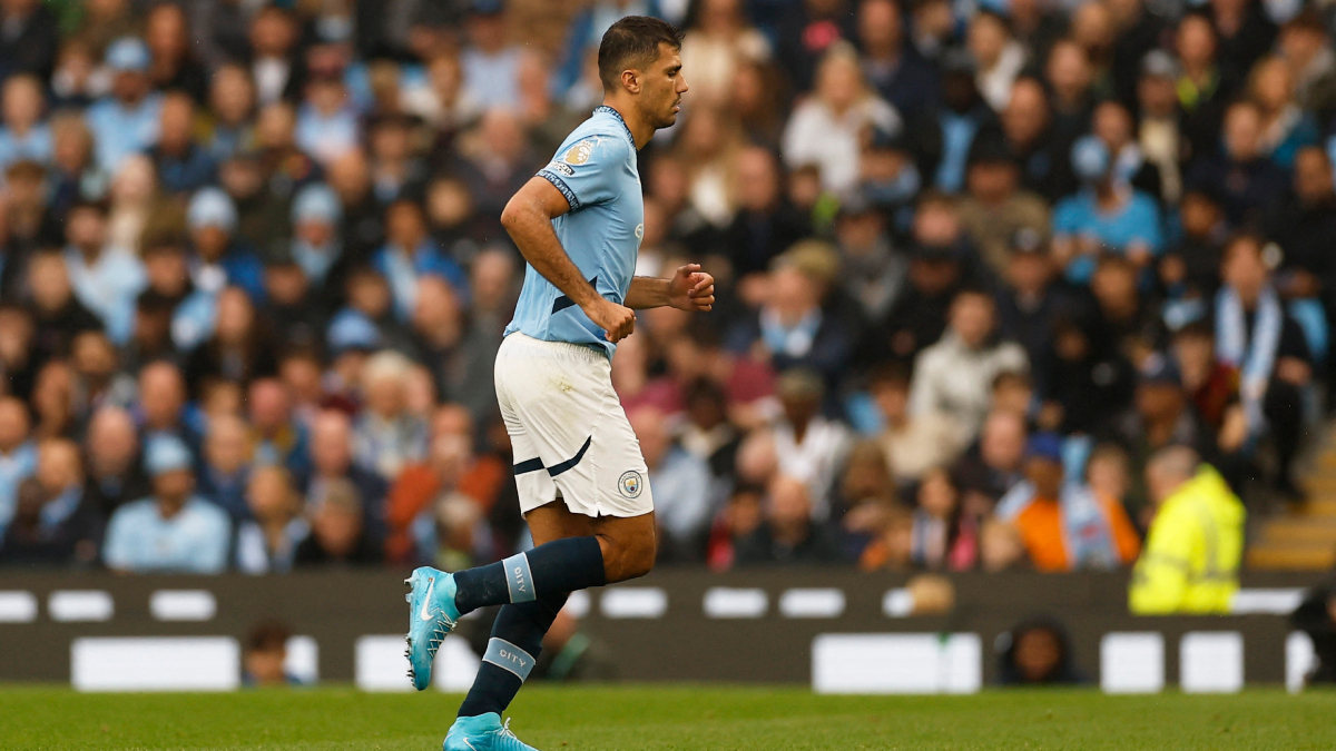Manchester City's Rodri 