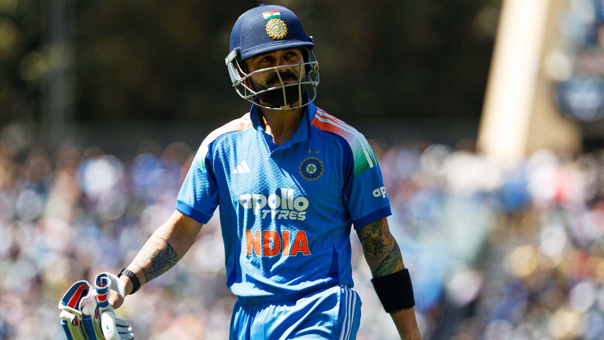 Virat Kohli walks off the field after being dismissed for a duck during the ODI match between Australia and India in Adelaide | AP