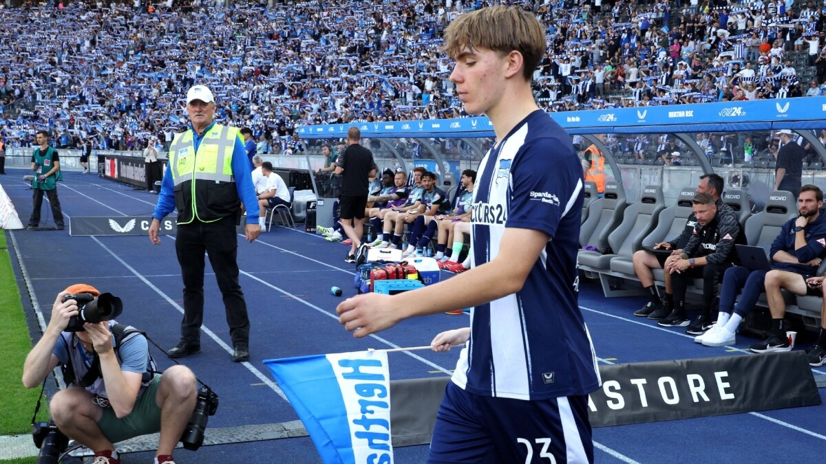 Kennet Eichhorn of Hertha Berlin | X