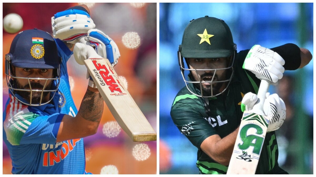 Virat Kohli and Babar Azam | AP, AFP