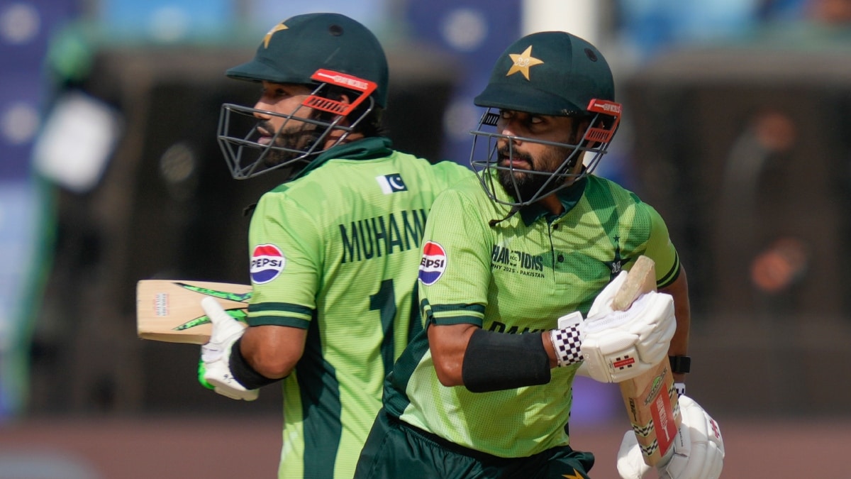 Sake El R Is Saud Shakeel and Mohammad Rizwan's 104-run partnership at Dubai the ...