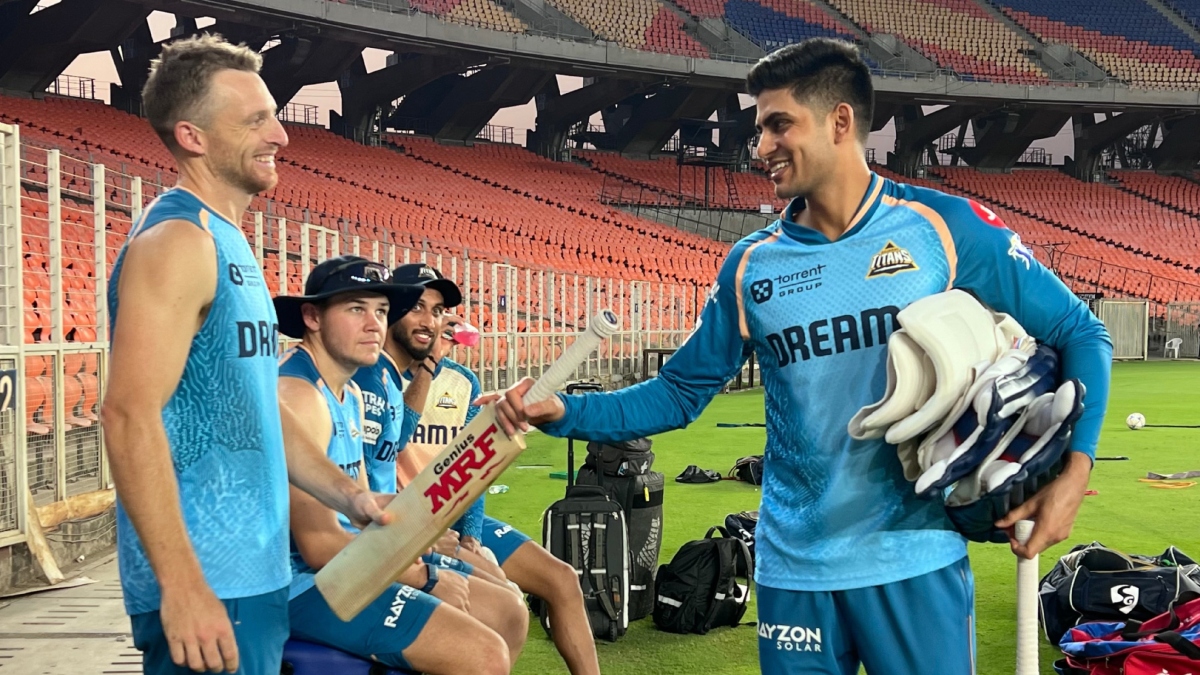 Jos Buttler and Shubman Gill 