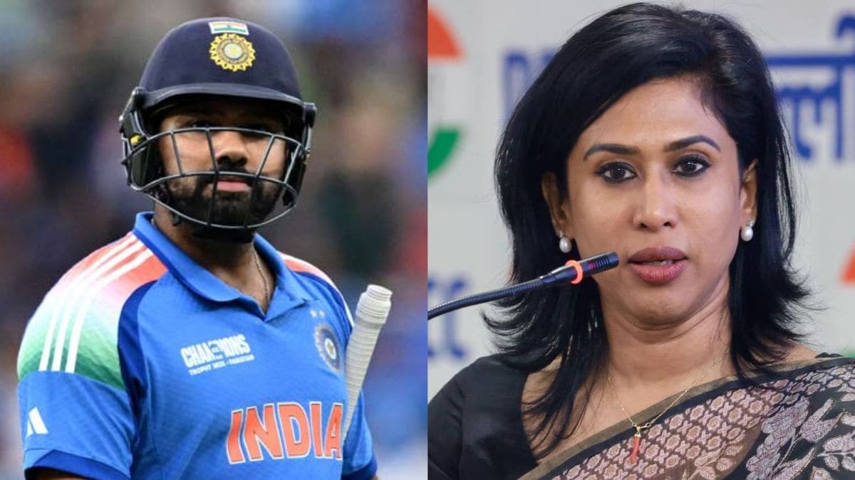 Rohit Sharma and Shama Mohamed