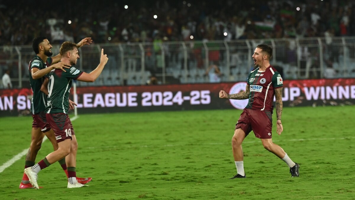 Jamie McLaren and co. celebrate Mohun Bagan's ISL glory | Salil Bera