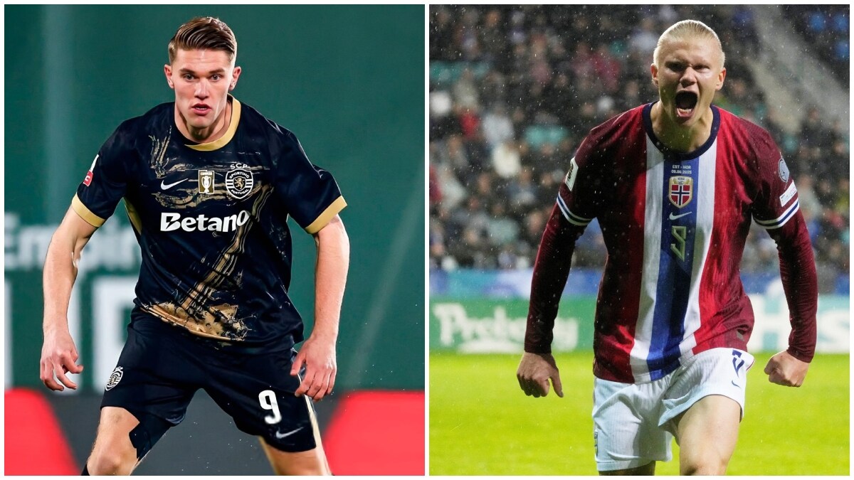 Viktor Gyokeres and Erling Haaland