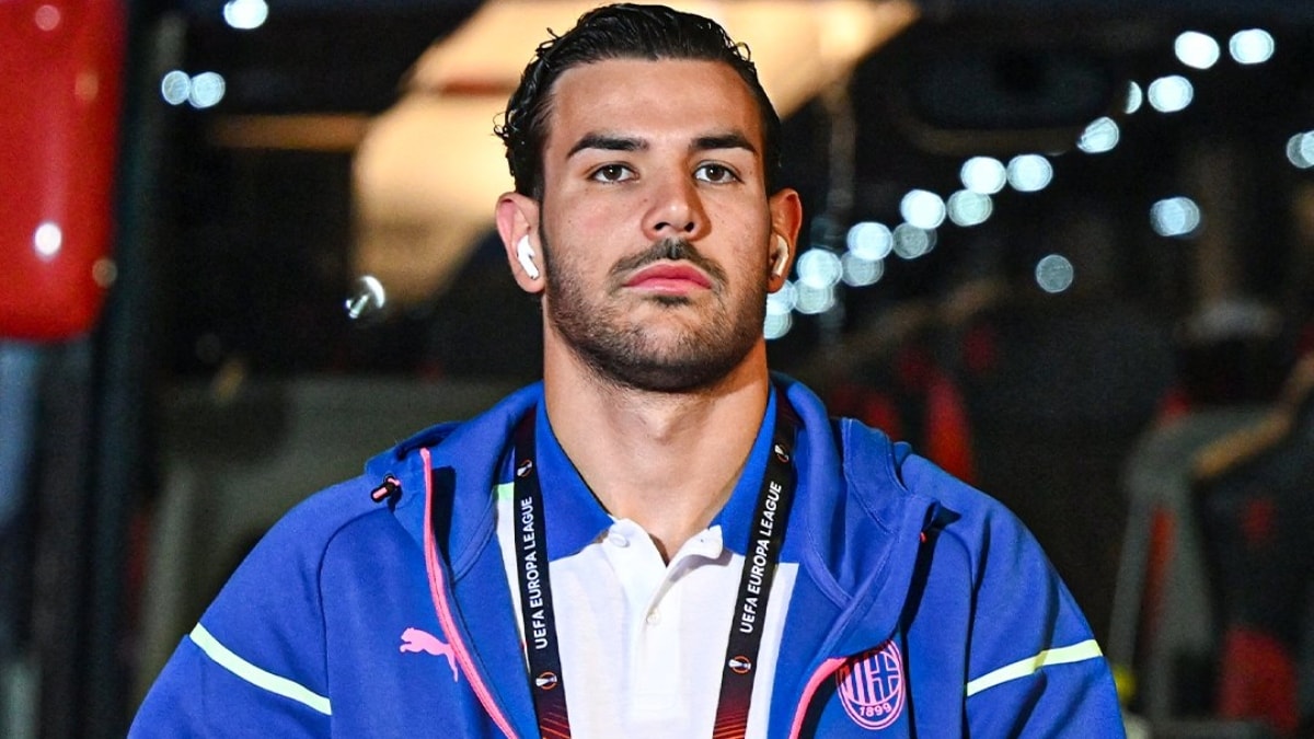 French full-back Theo Hernandez | X