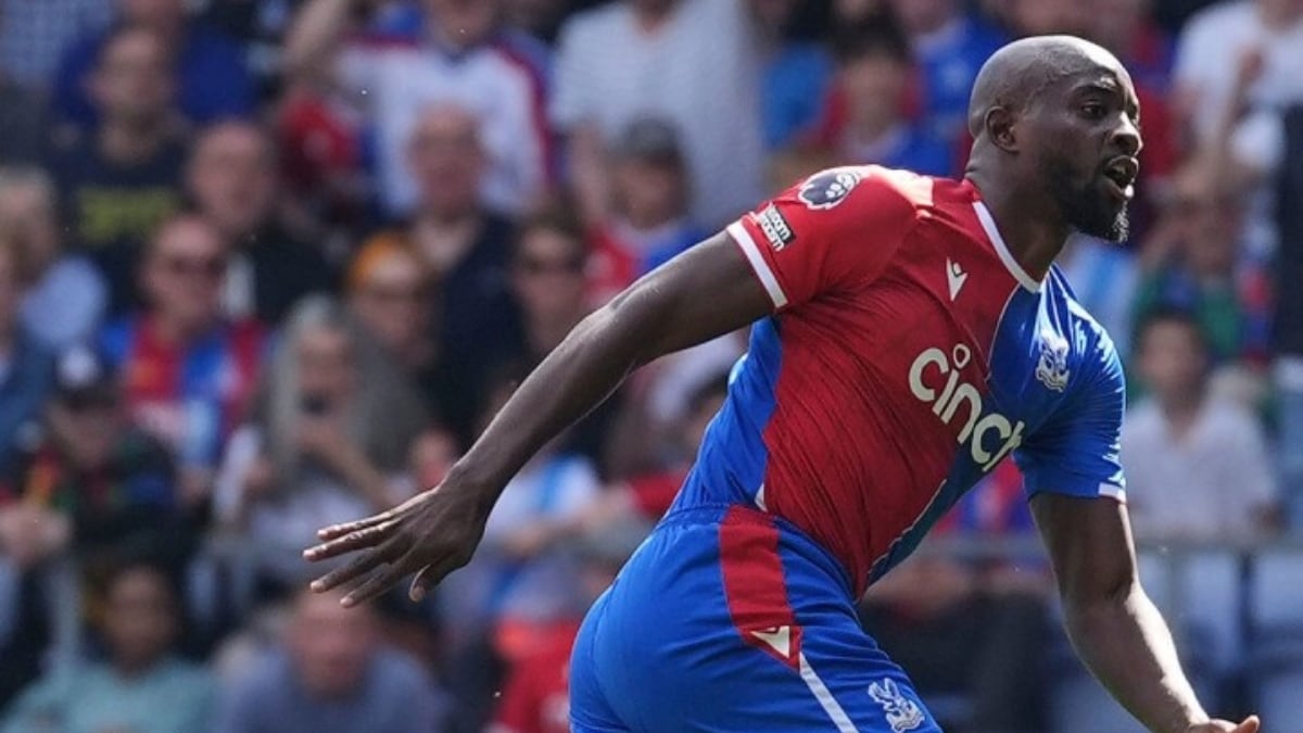 [FILE] Crystal Palace striker Jean-Philippe Mateta | AP