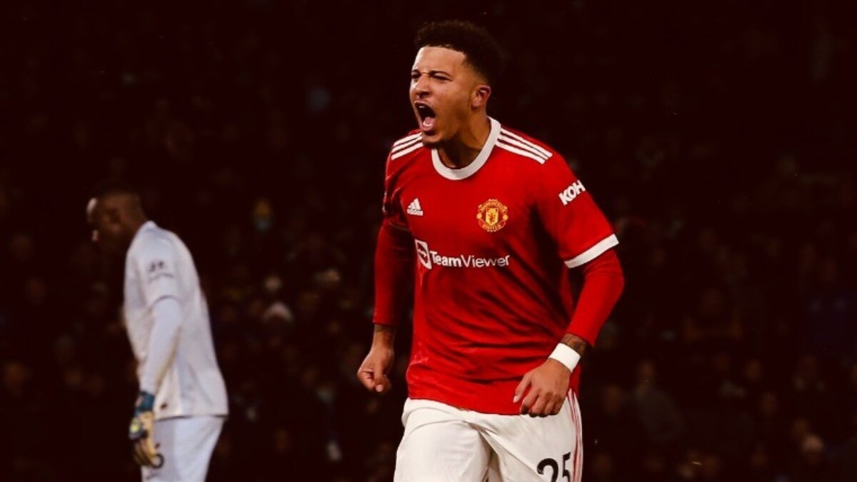 Jadon Sancho of Manchester United | X
