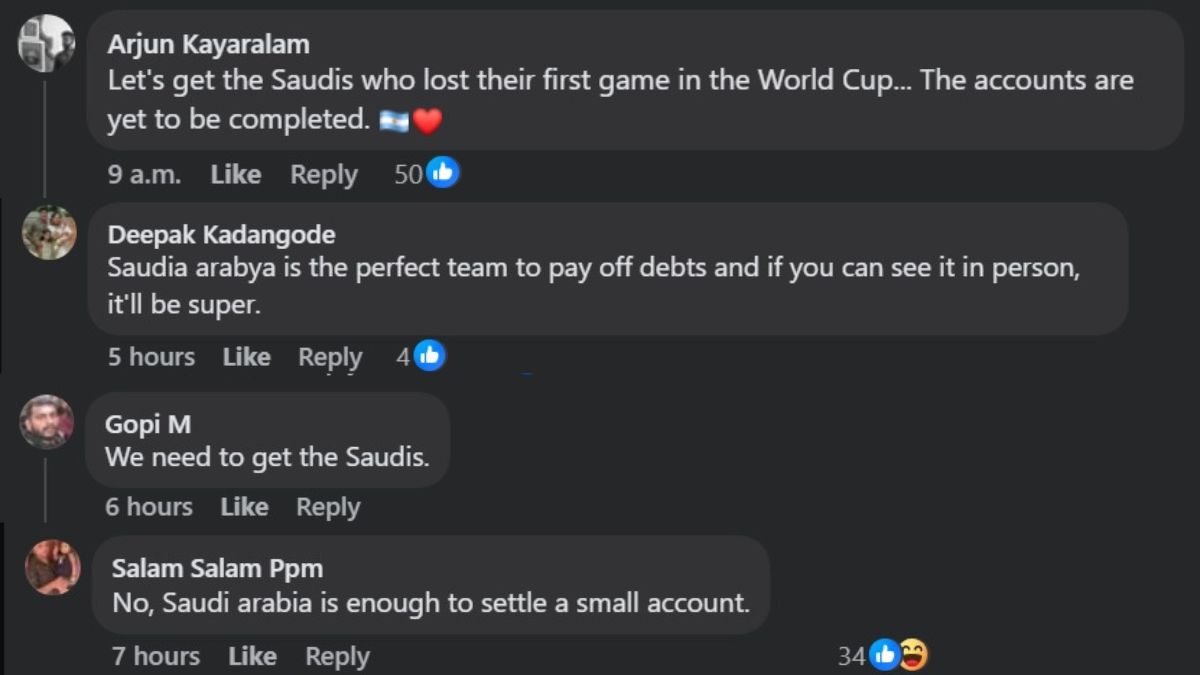 Fans want Saudi Arabia to play Argentina in the November friendlies in Kerala 