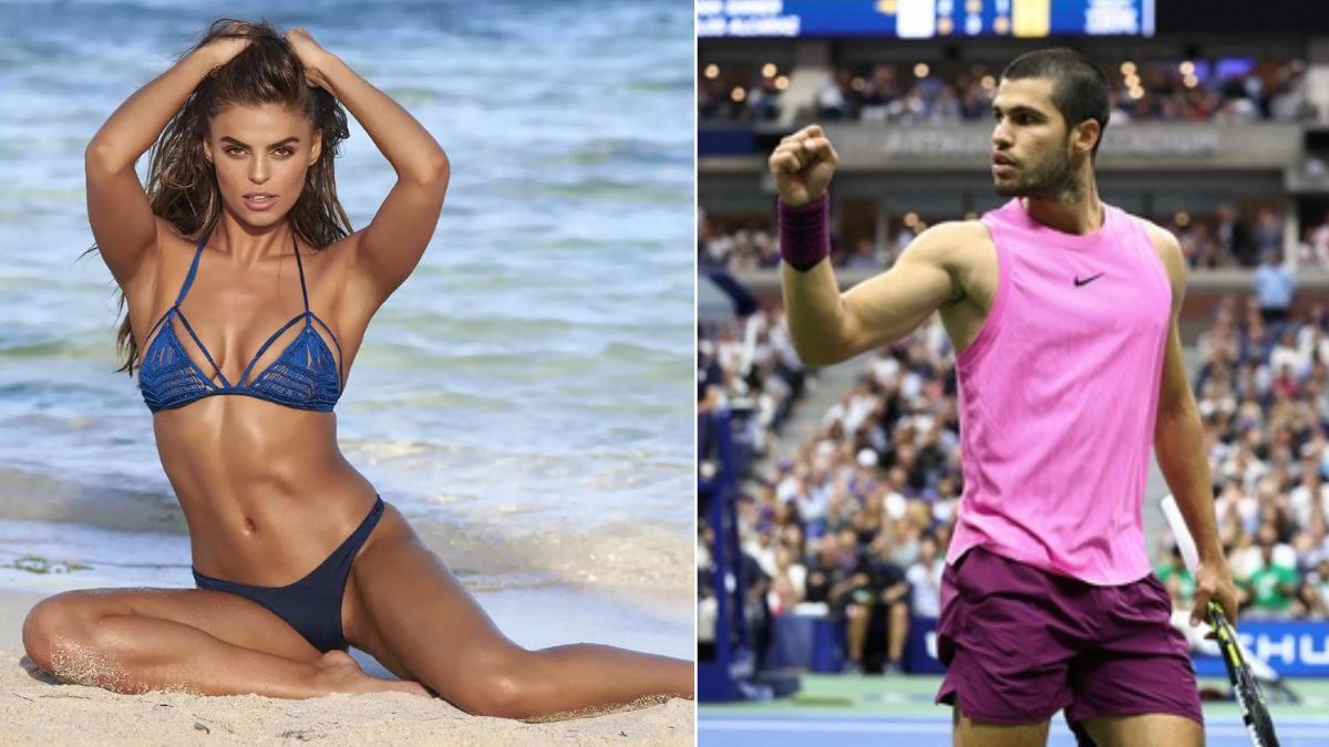 Brooks Nader | Sports Illustrated Swimsuit/@SI_Swimsuit; Carlos Alcaraz | AFP