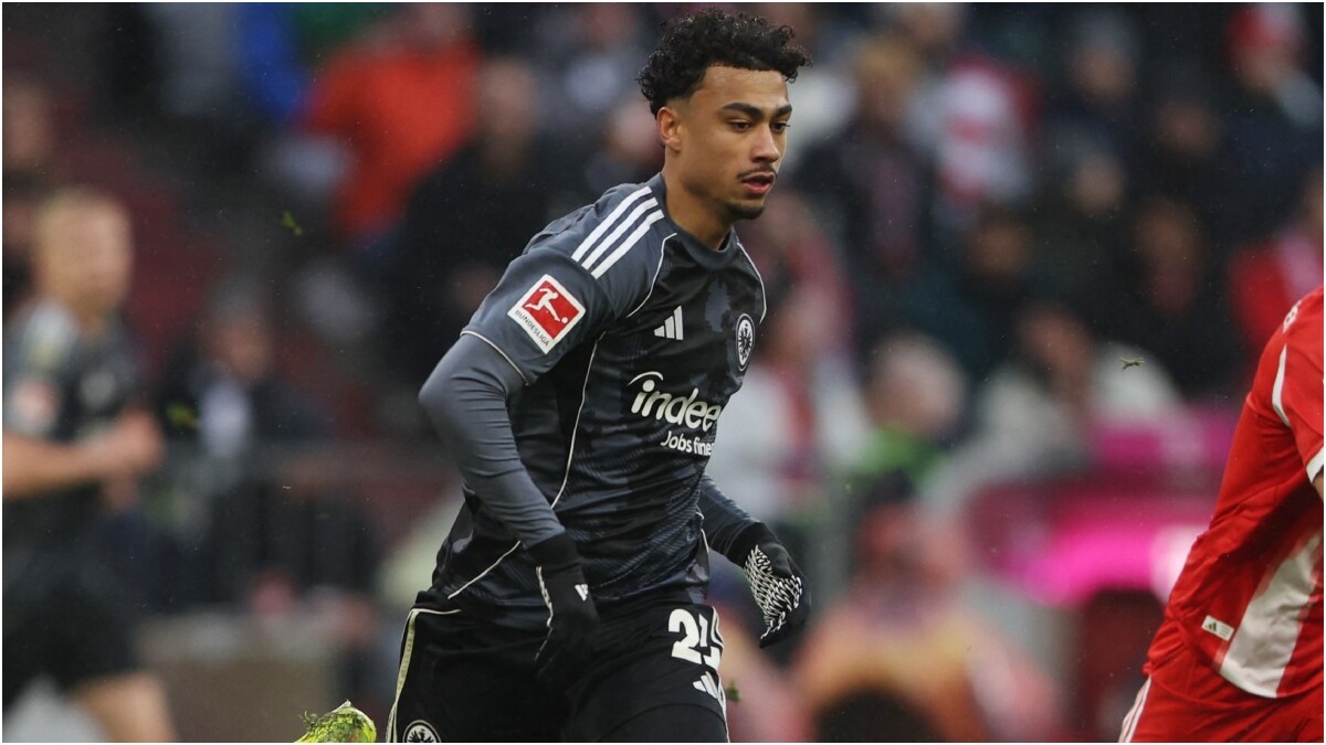 Eintracht Frankfurt's Nathaniel Brown | Reuters