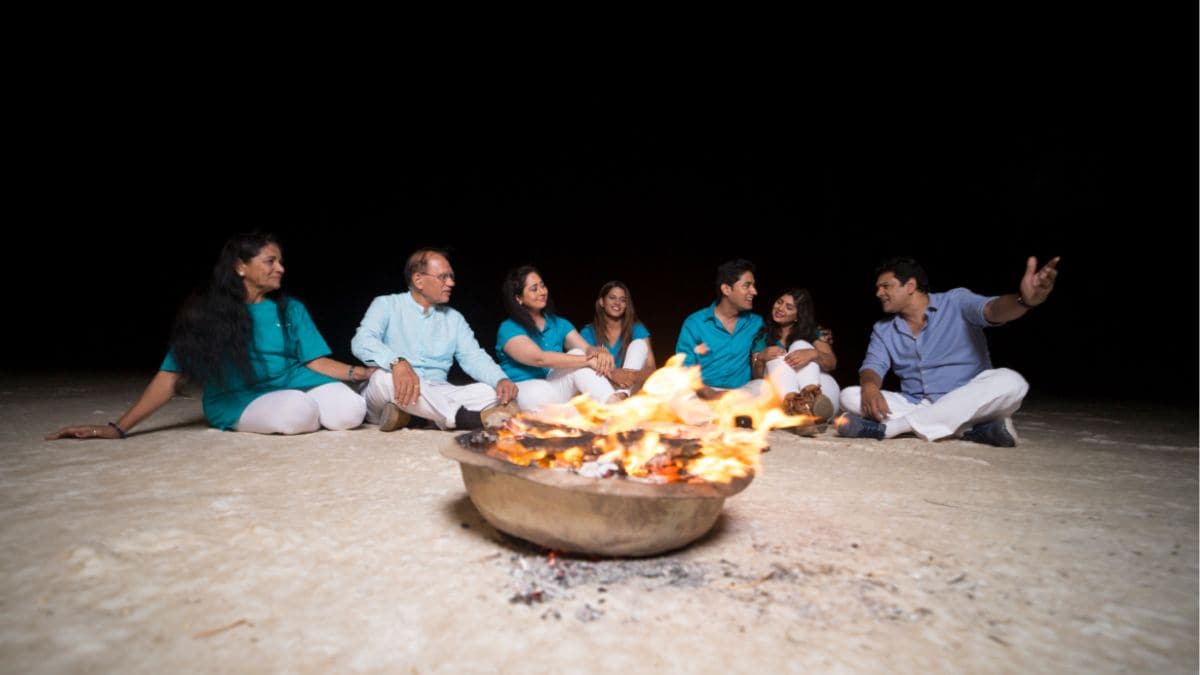 Tourists camping in night at the Rann Utsav in Kutch | Official Rann Utsav Site