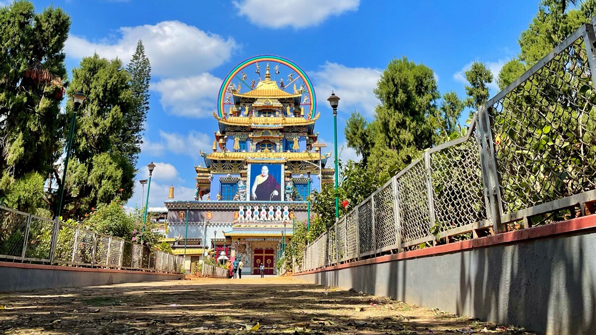 The Namdroling Monastery Golden Temple at Coorg | Nitin SJ Asariparambil